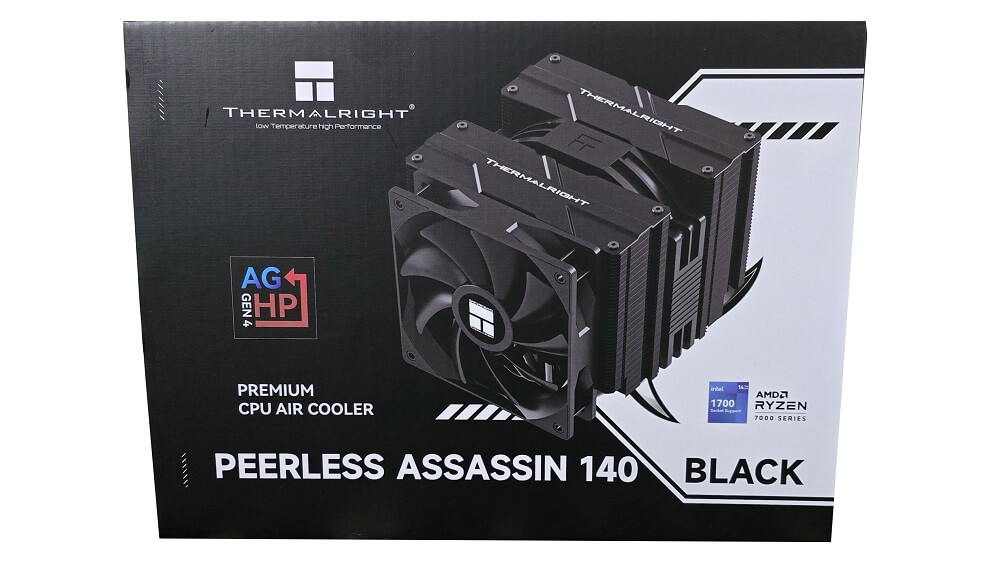 Review Thermalright Peerless Assassin 140 BLACK - H1