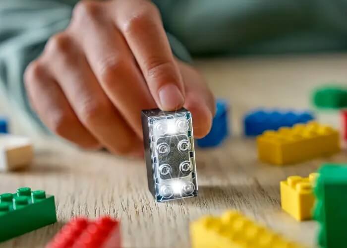 LEGO Smart Brick size