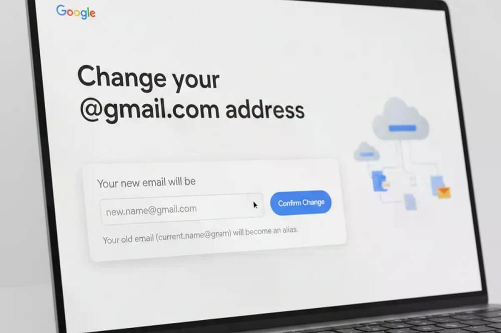 đổi địa chỉ Gmail