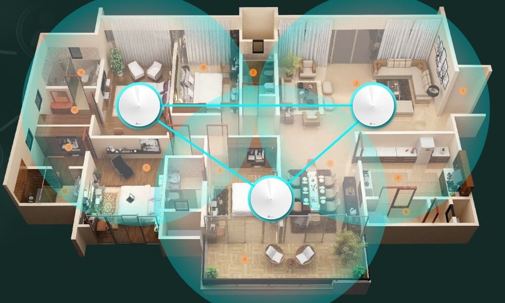 lắp đặt WiFi Mesh