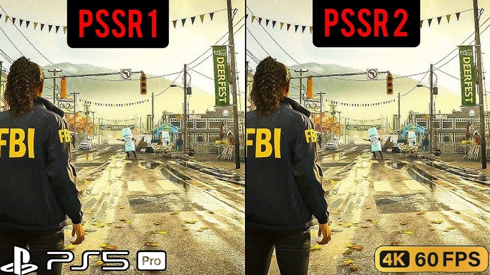 Alan Wake 2 - PSSR 1 vs PSSR 2 Visual Comparison