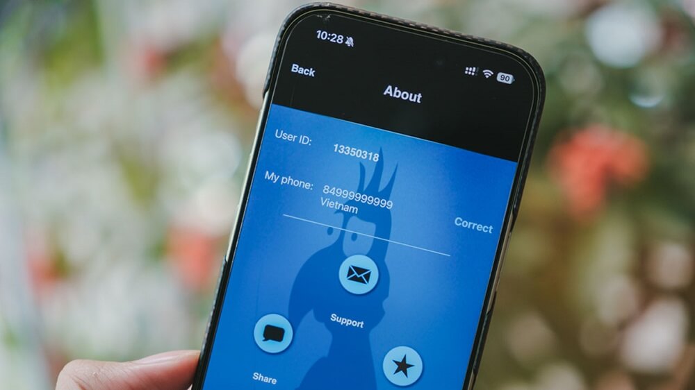 Ứng dụng giả mạo số điện thoại