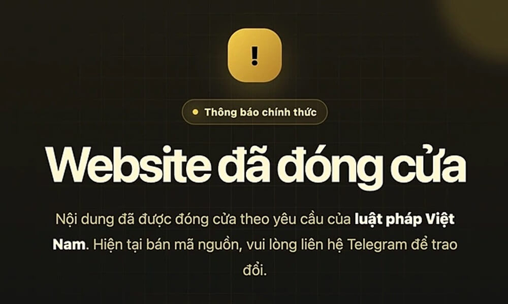 Những trang game lậu lớn nhất Việt Nam đồng loạt đóng cửa