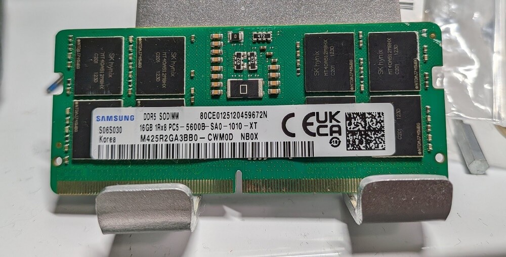 RAM DDR5 laptop giả