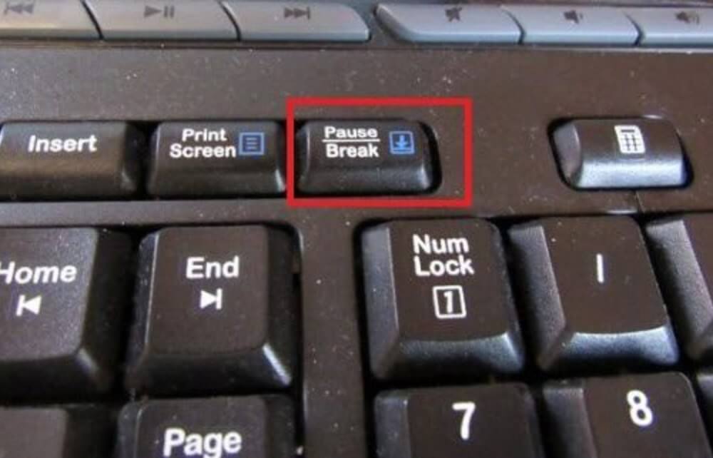 phím Pause Break