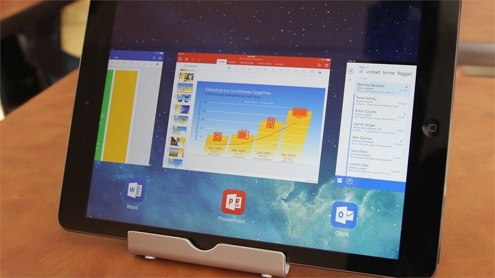 Microsoft Office trên iPad Pro