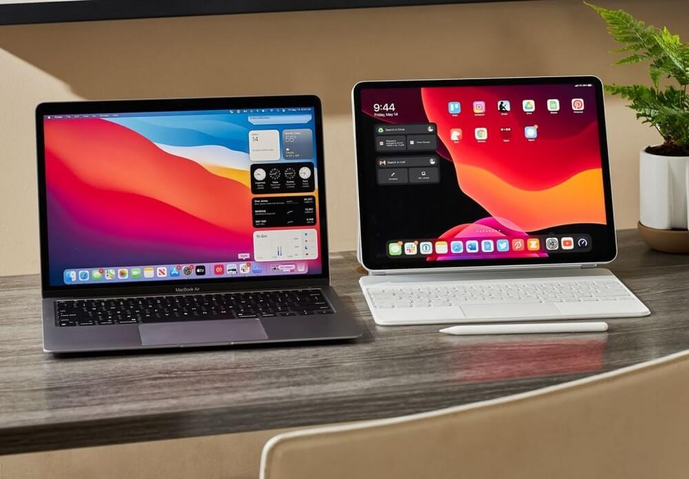 apple Macbook and iPad - 2