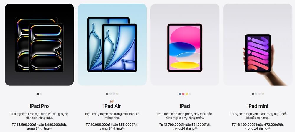 apple ipad tăng giá 26.06.2026