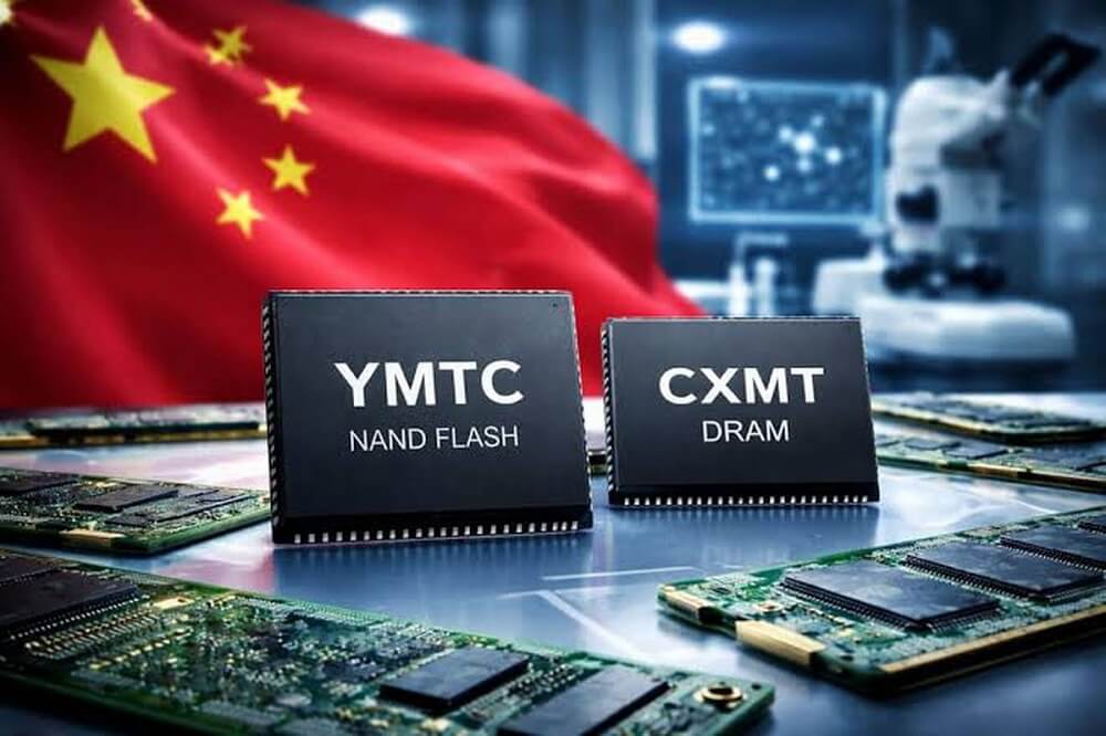hãng chip nhớ trung quốc YMTC và CXMT