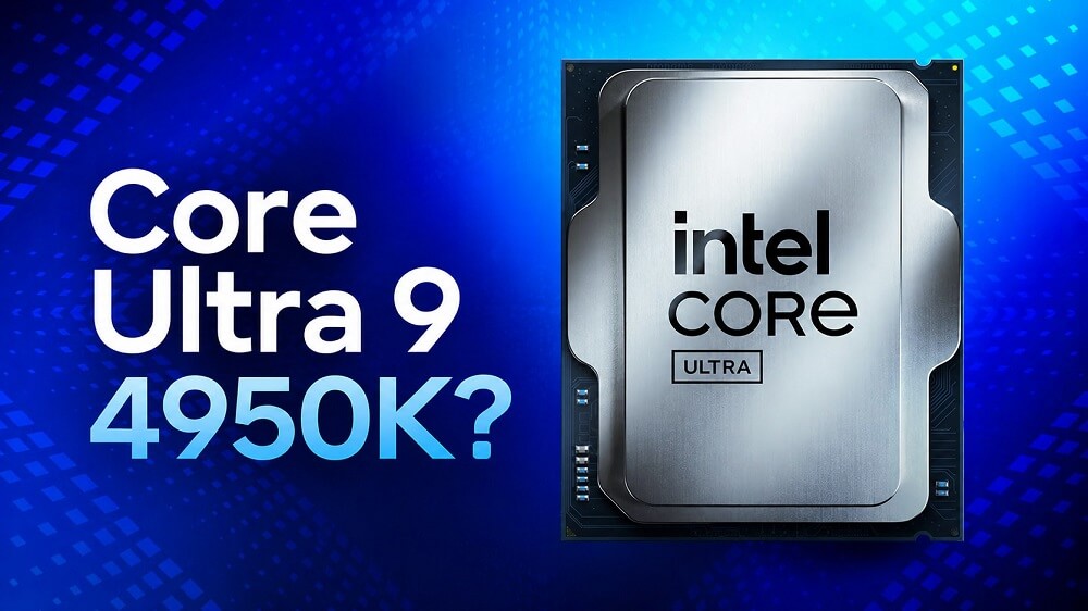Core Ultra 9 4950K leak