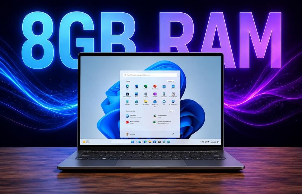 Microsoft Tối ưu Windows 11 Cho Laptop 8GB RAM