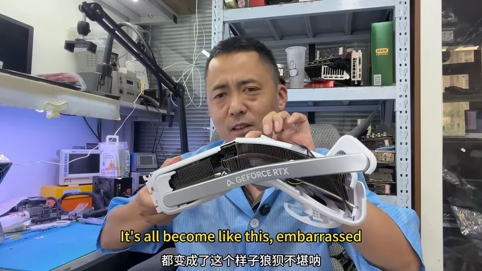 RTX 5060 Ti sống sót kỳ diệu sau tai nạn ô tô